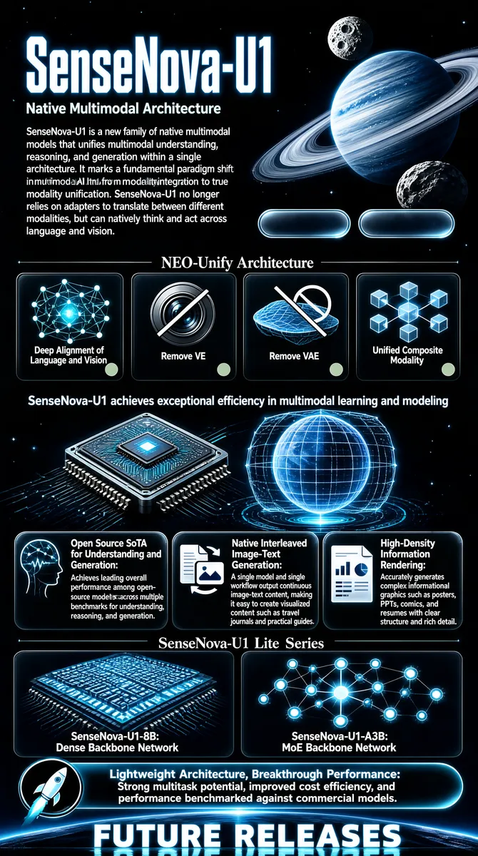 SenseNova-U1 Infographic