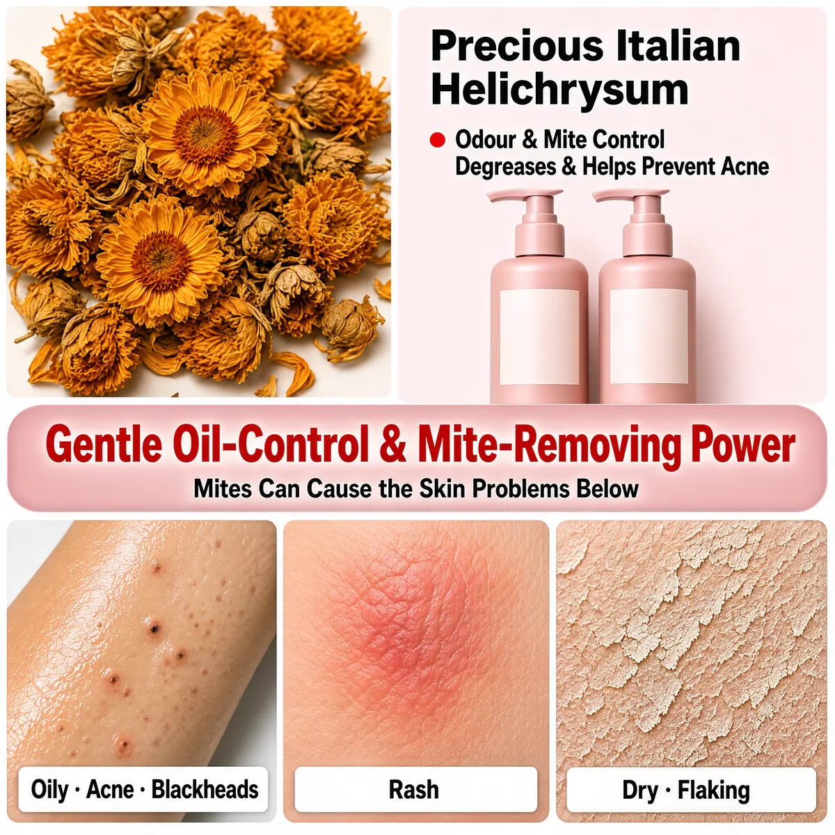 Italian Helichrysum Skincare Infographic