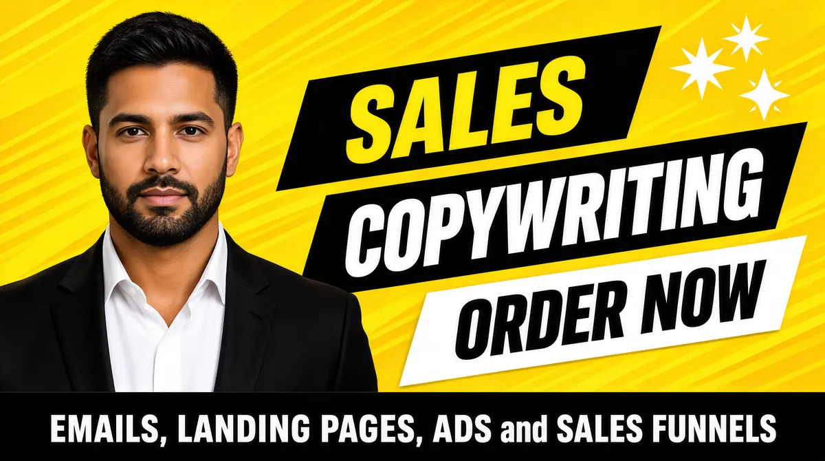 Professional Sales Copywriting Services Gig Cover