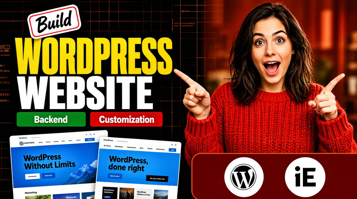 Professional WordPress Website Design Gig Cover