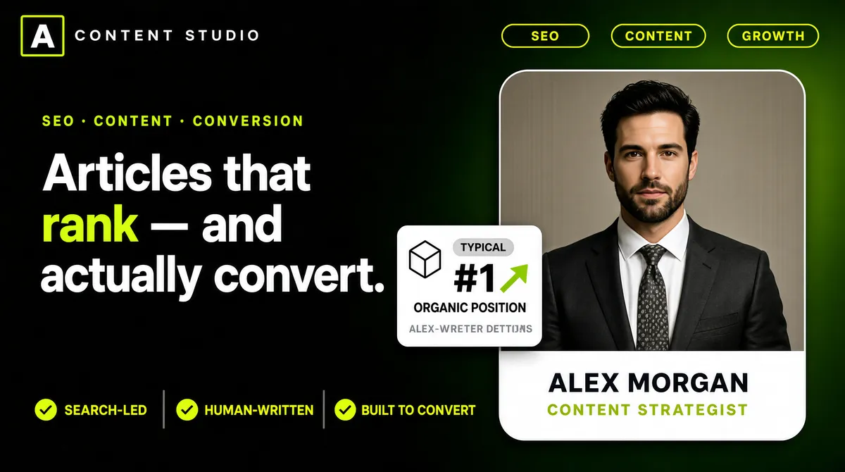 Premium Content Marketing Editorial Cover