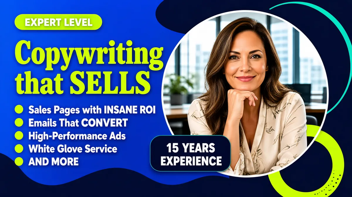 Expert Copywriting Services GIG Cover