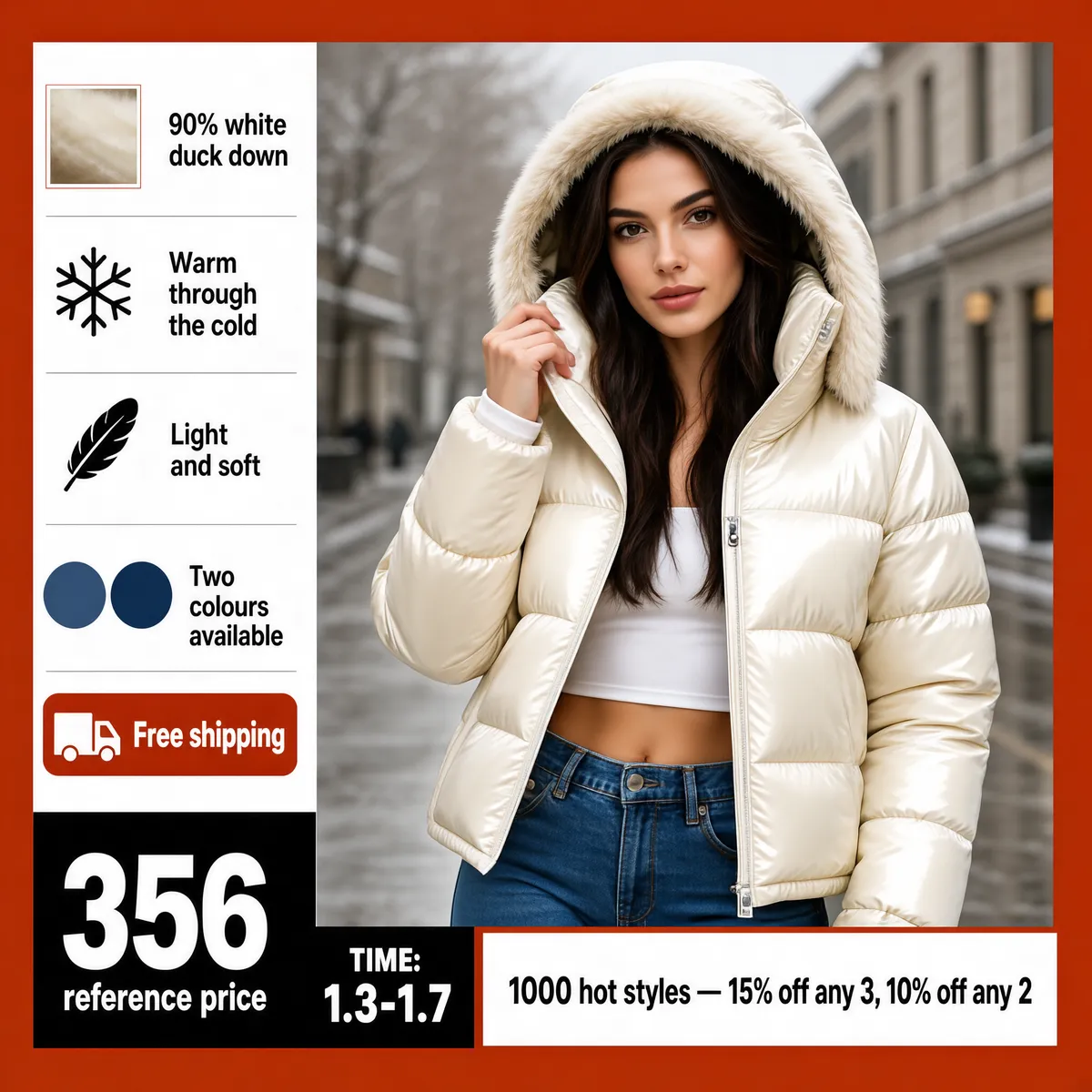 Winter Puffer Jacket — Cozy Down Deal