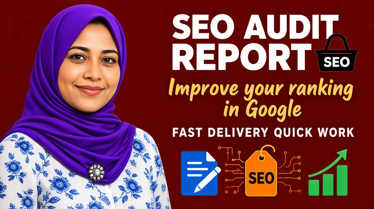 SEO Audit Report Gig Cover