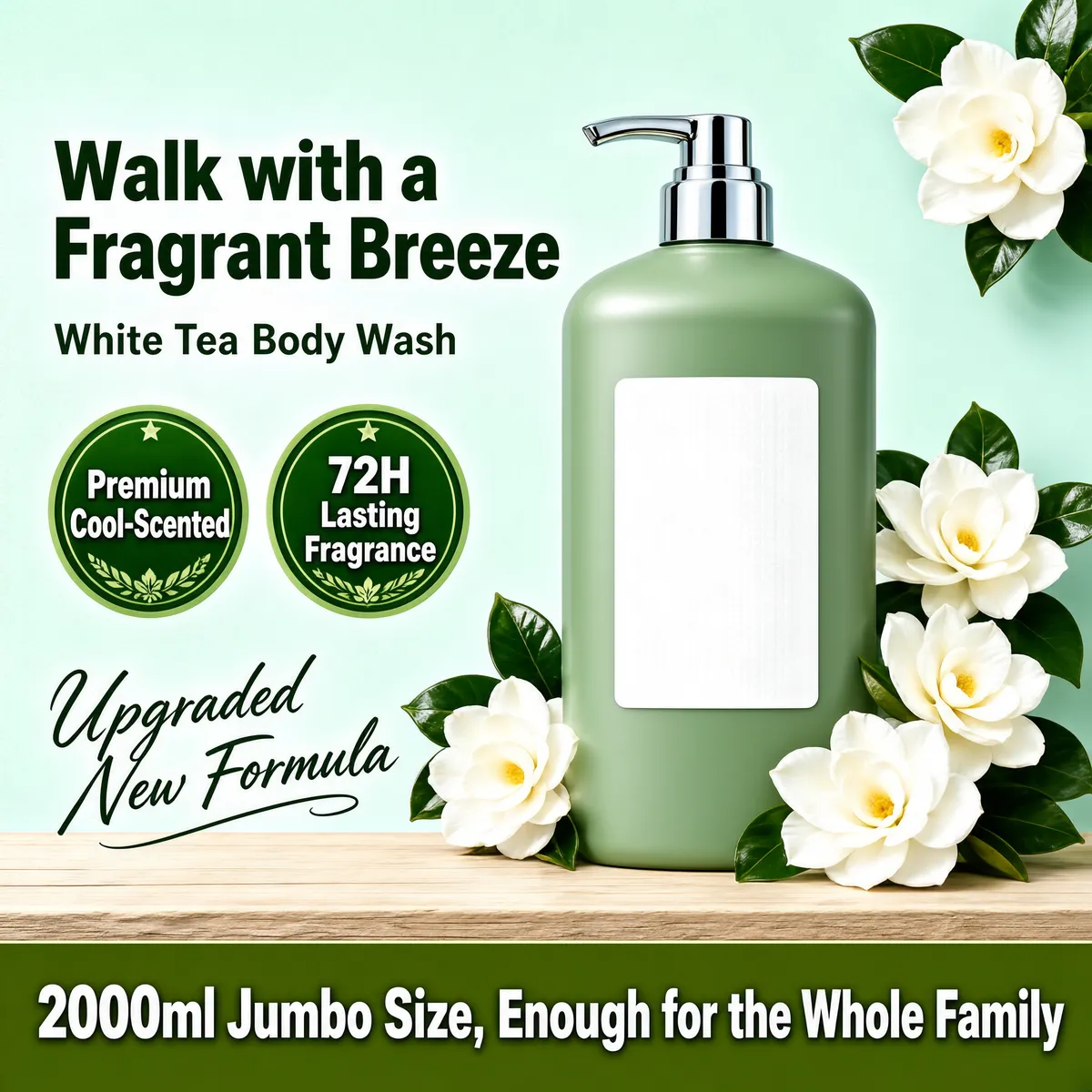 Fresh White Tea Body Wash Jumbo Promo
