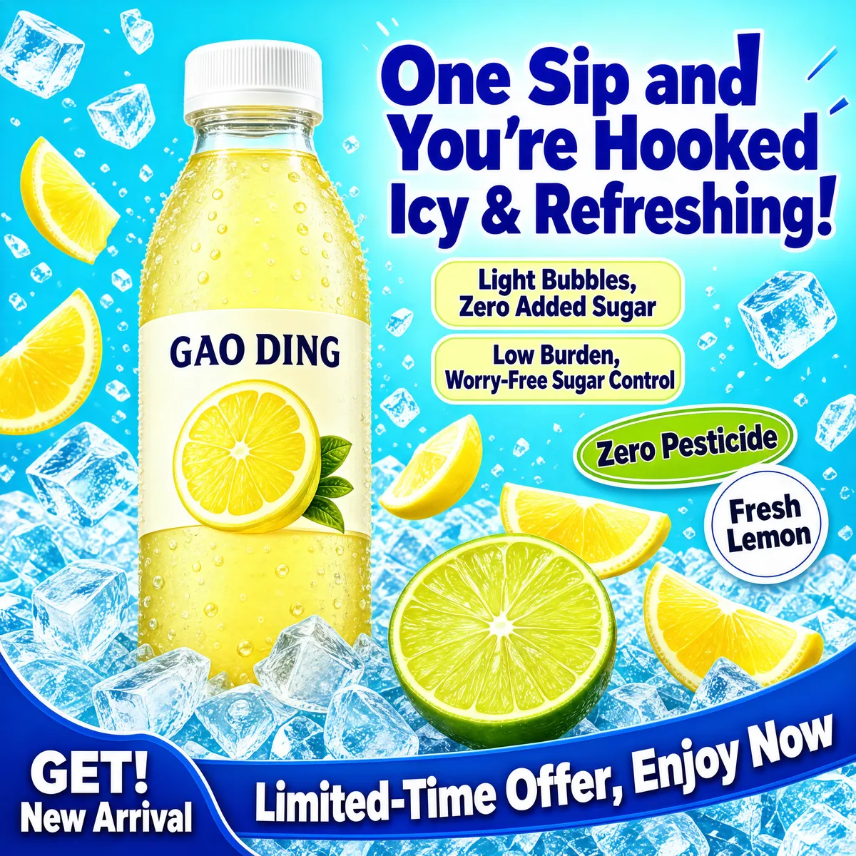 Icy Sparkling Lemon Tea Promo