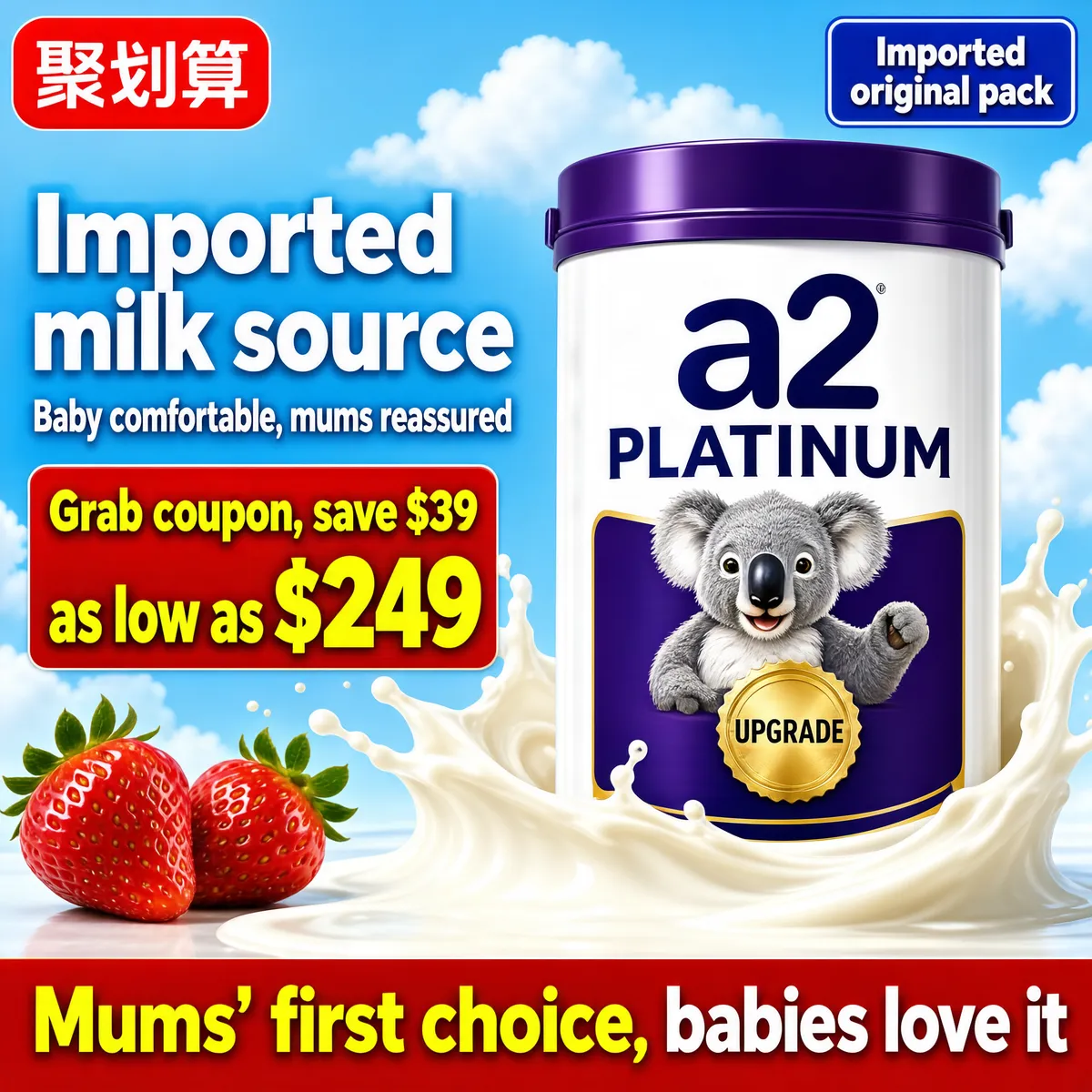 a2 Platinum Infant Formula Deal