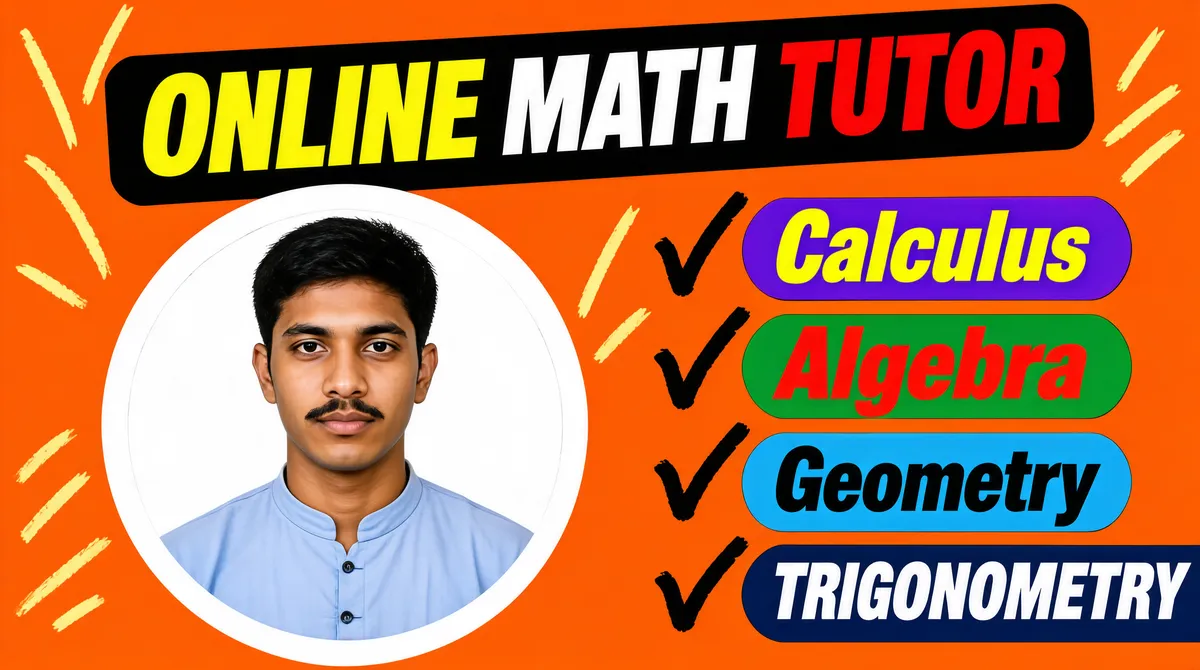 Online Math Tutor Gig Cover