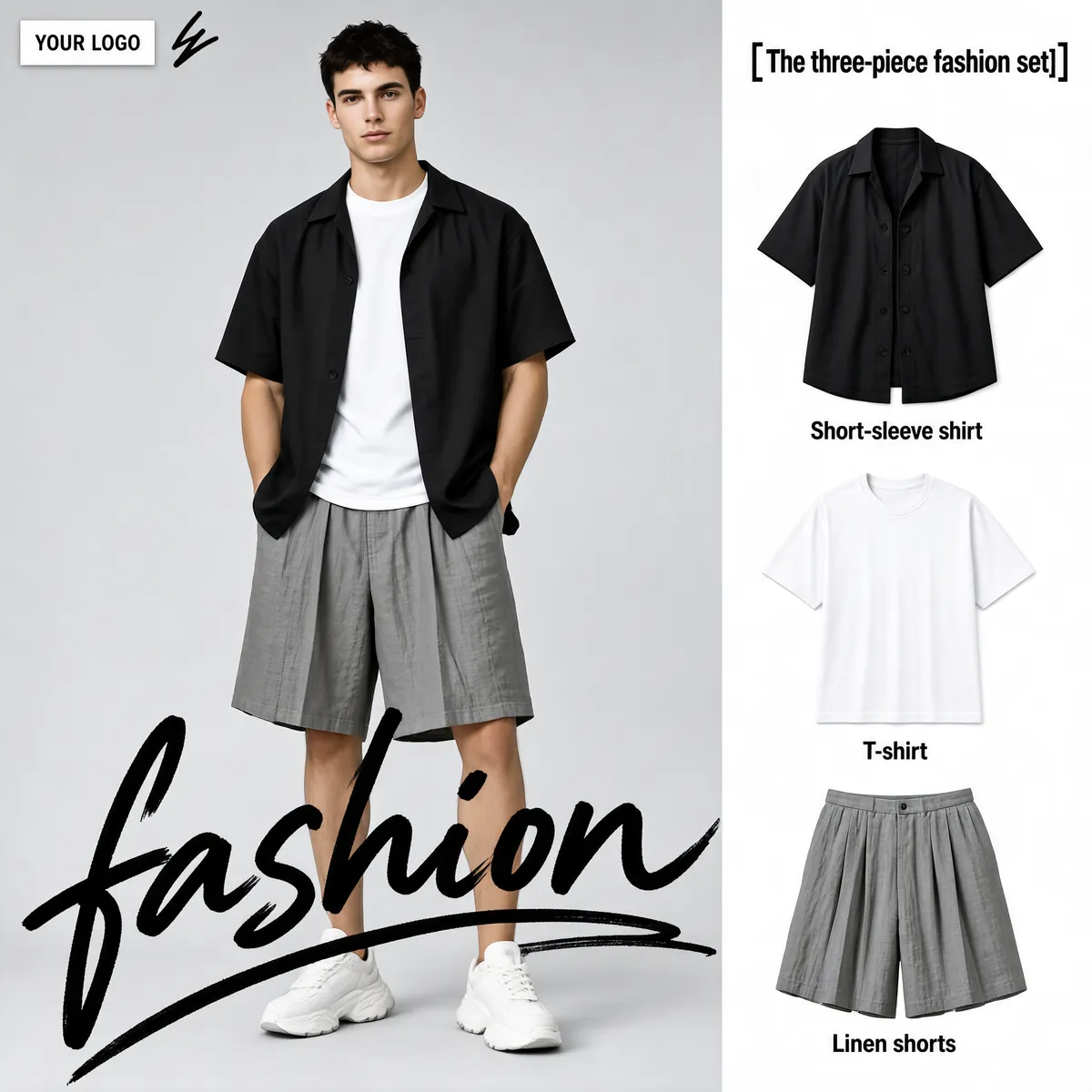 Street Style Menswear Fashion Set Showcase