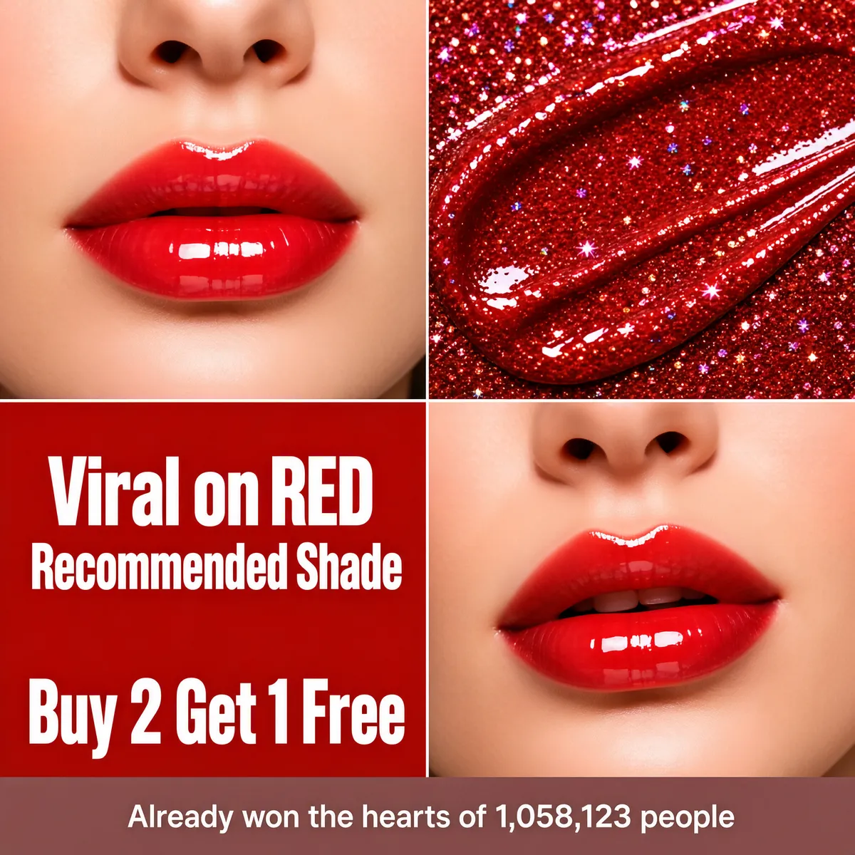 Viral on RED Beauty Lip Gloss