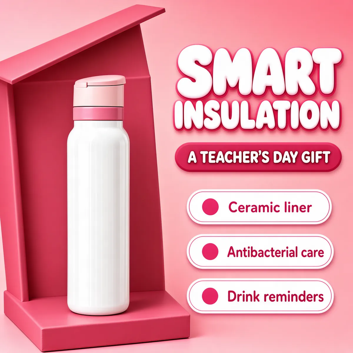 Smart Insulation Vacuum Bottle