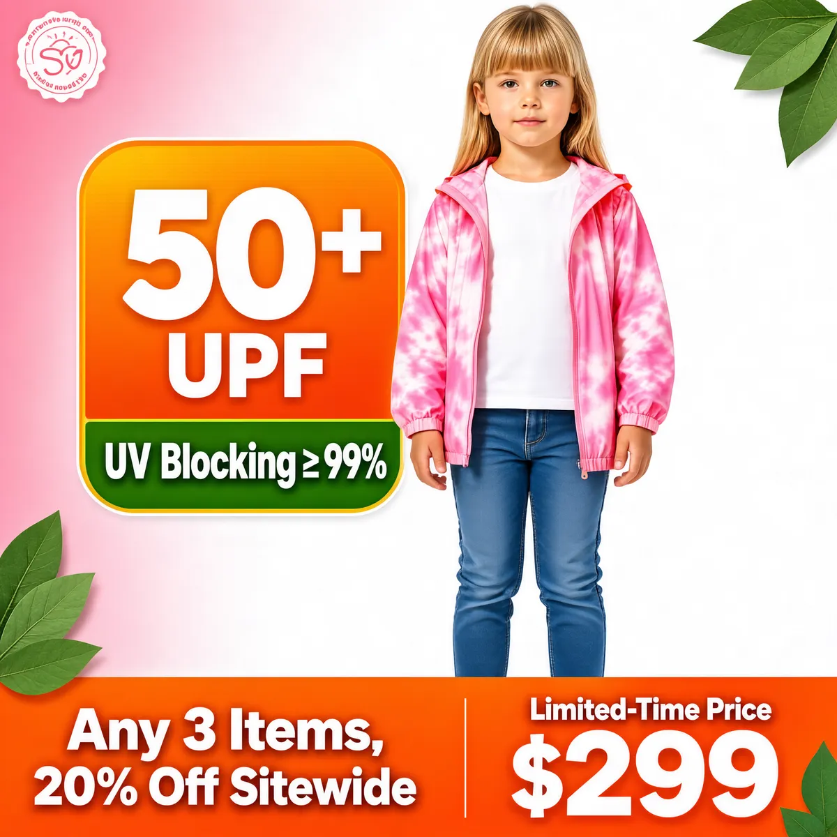 Kids UV Sun Protection Activewear Sale