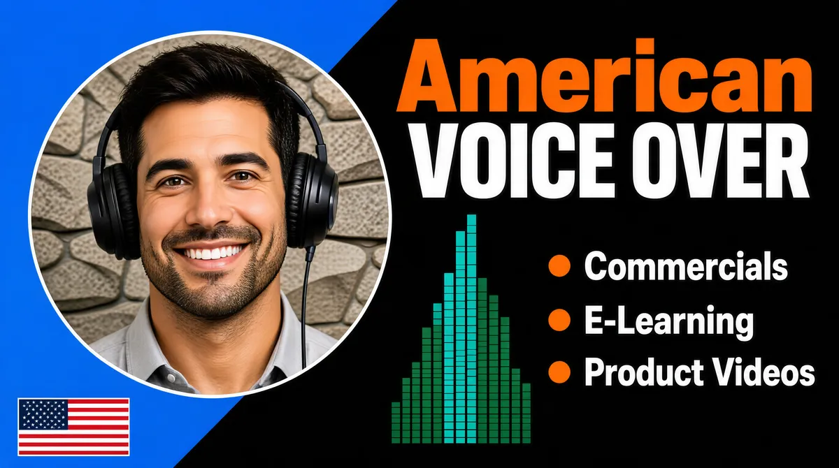American Voice Over Service Gig Cover