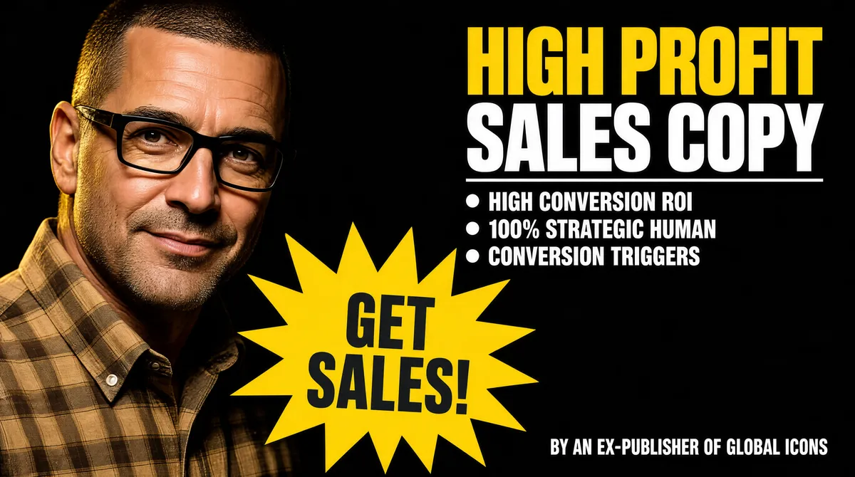 High Profit Sales Copy Gig Cover