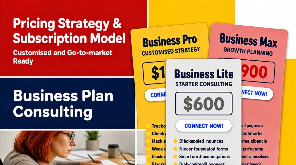 Mondrian-Inspired Pricing Strategy Gig Cover