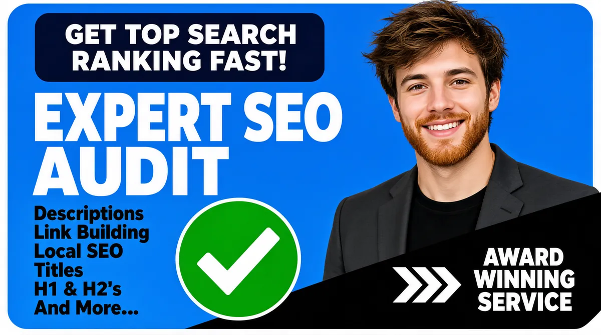 Expert SEO Audit Service Advertisement
