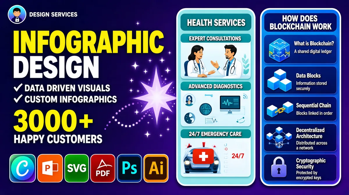 [Format] Landscape 16:9 gig cover, bold dark vector promo la