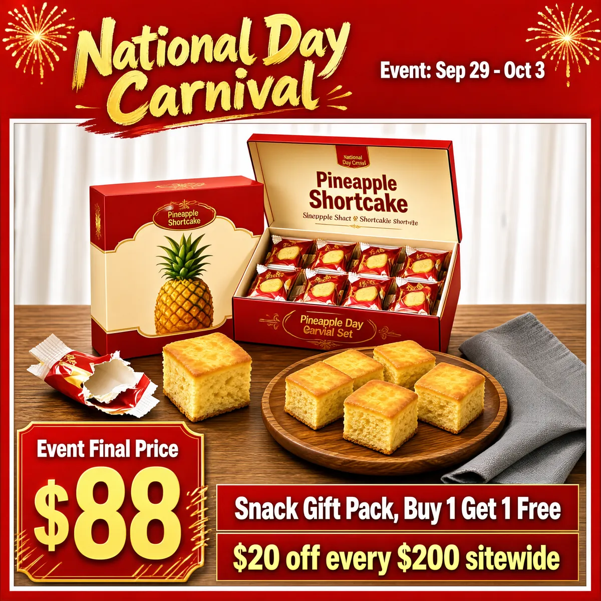 National Day Carnival Snack Gift Pack
