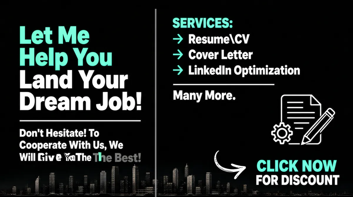 Professional Resume and Career Services Gig Cover