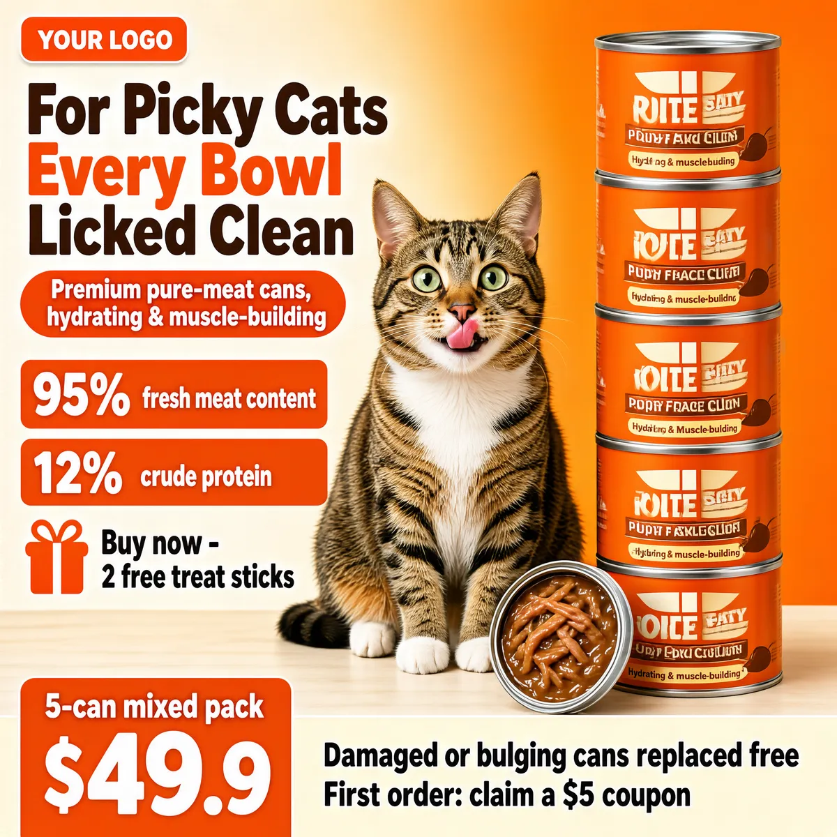 For Picky Cats Every Bowl Licked Clean