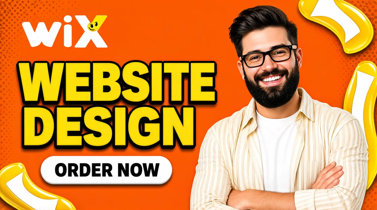 Wix Website Design Fiverr Gig Cover
