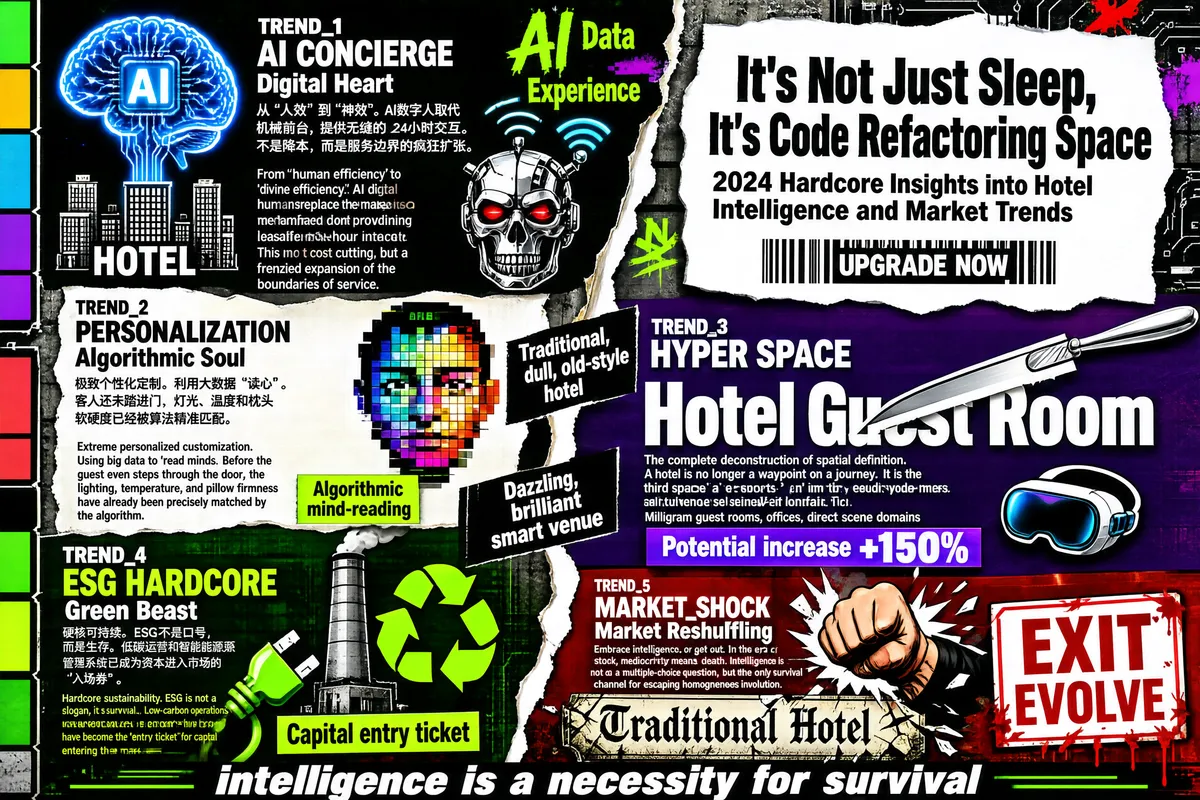 Hotel Intelligence Trends 2024 Infographic