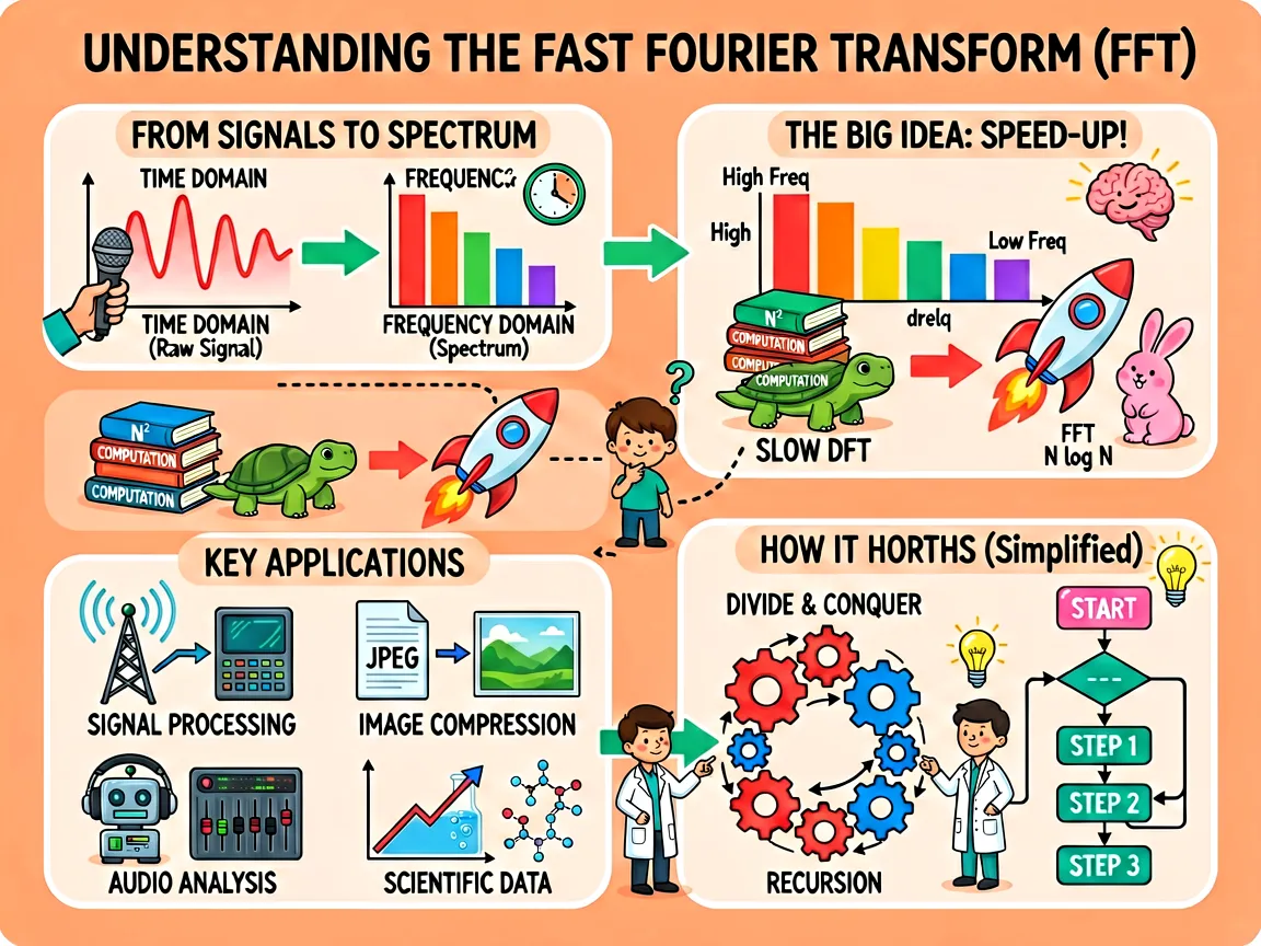 Understanding the Fast Fourier Transform Infographic