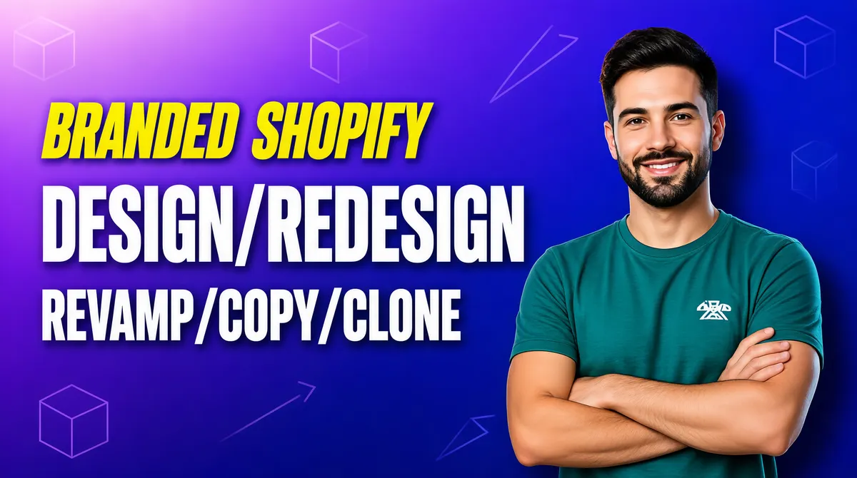 Branded Shopify Design Service Banner