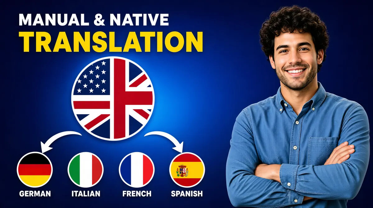 Manual and Native Translation Services