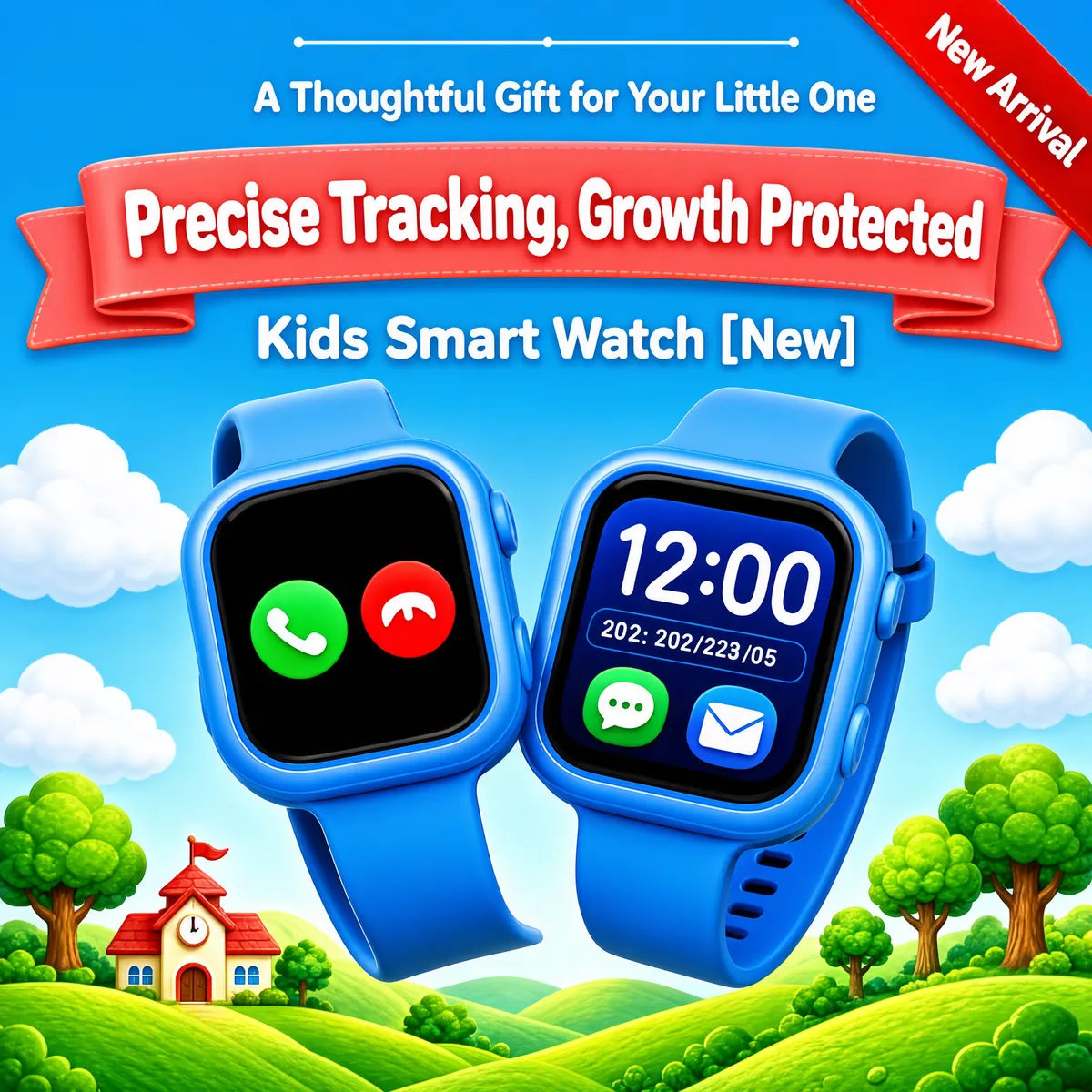 Kids Smart Watch Gift with Tracking