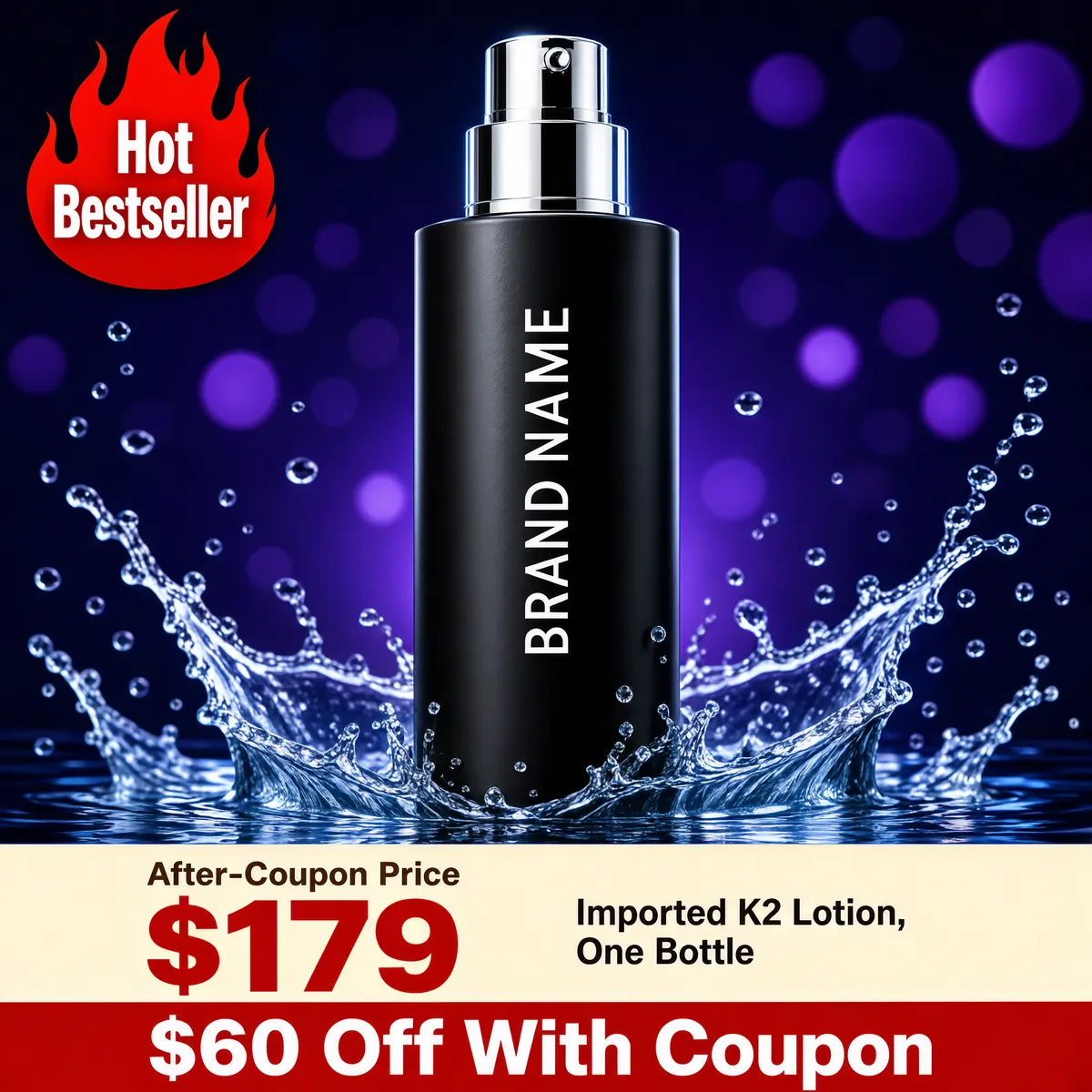 Luxury Lotion Night Glamour Ad