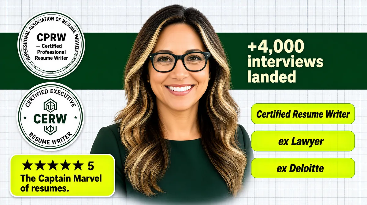 Professional Resume Writer Gig Cover