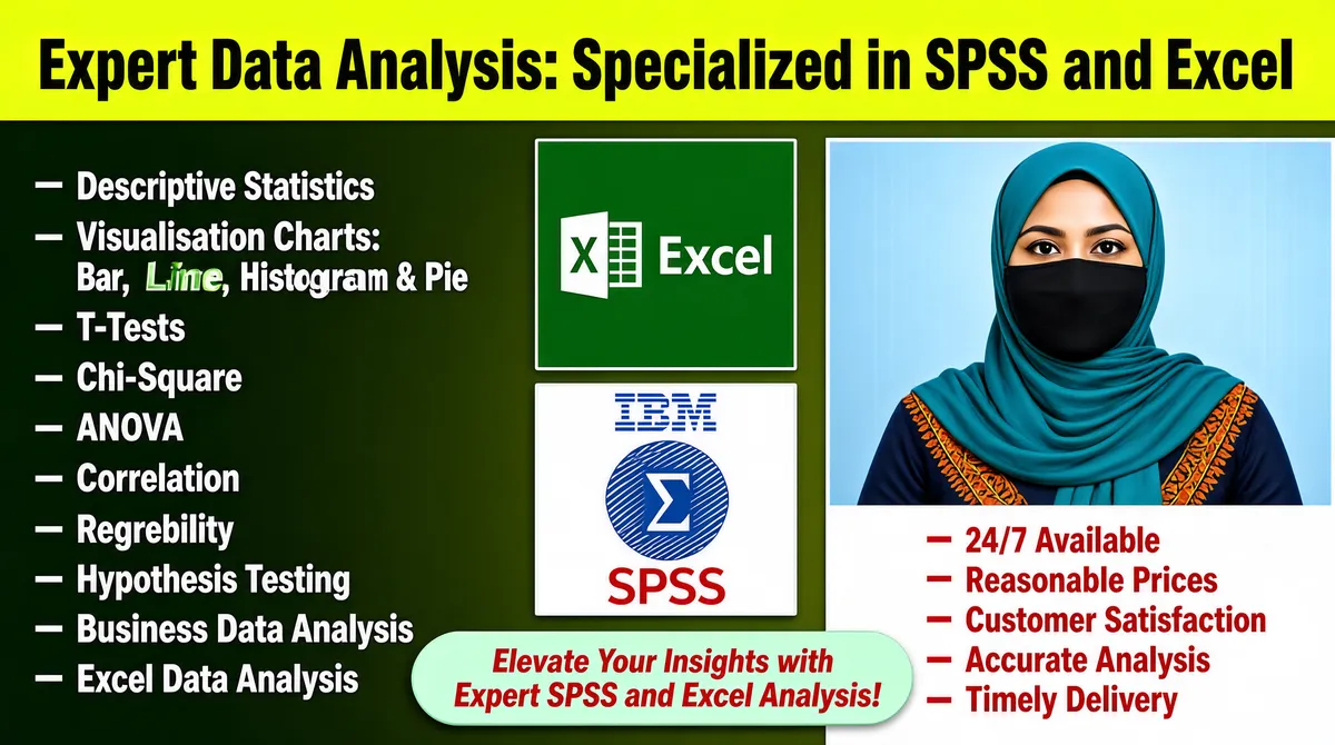 Expert SPSS and Excel Data Analysis Services