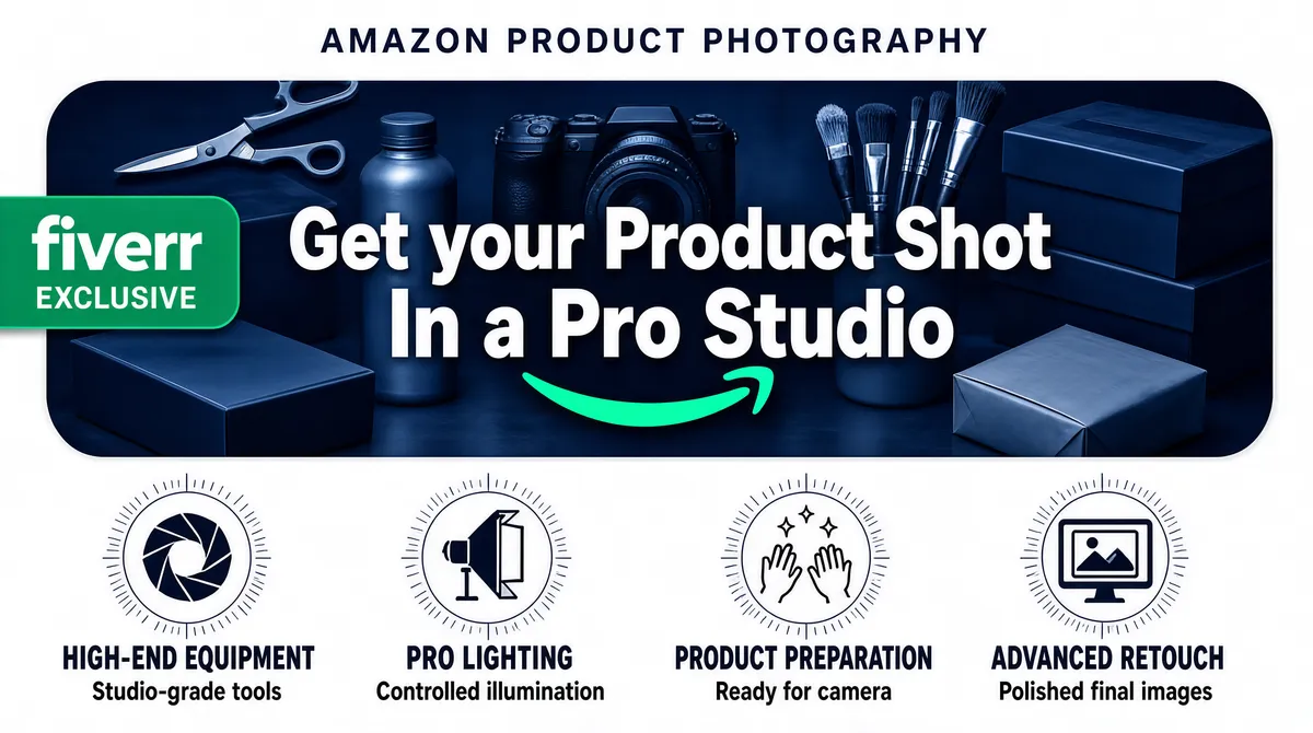 Amazon Product Photography Studio Gig Cover