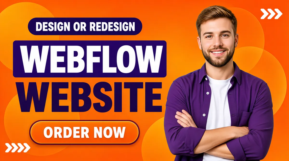 Professional Webflow Design Service Banner