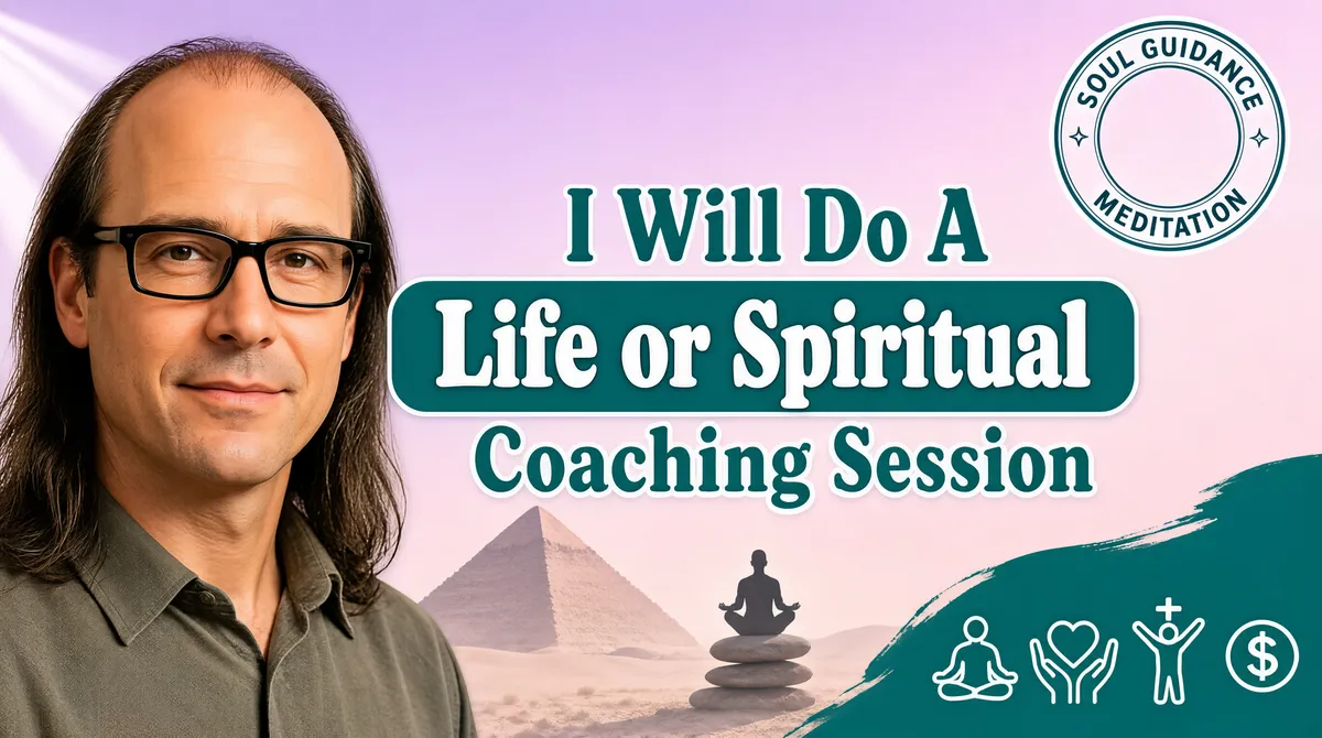 Spiritual Coaching Gig Cover with Pastel Calm