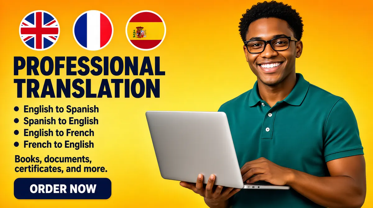 Professional Translation Services Cover