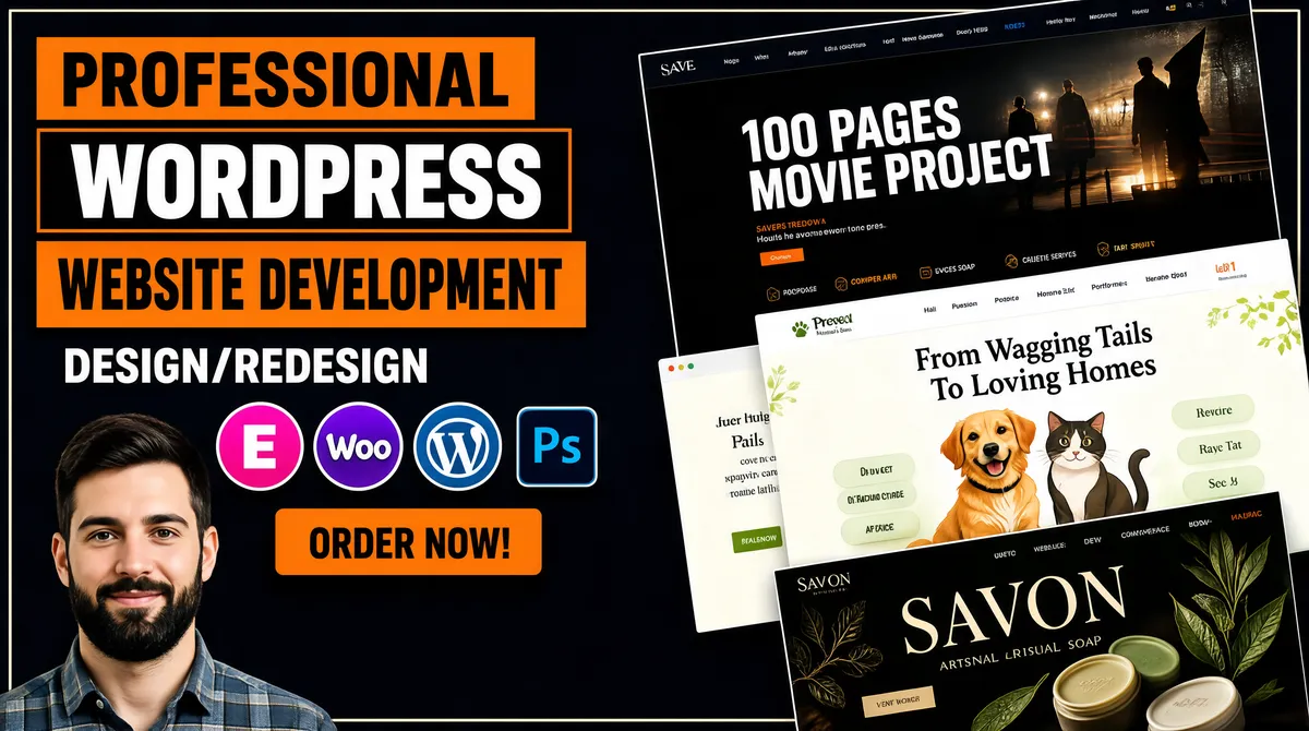 Professional WordPress Website Development Design