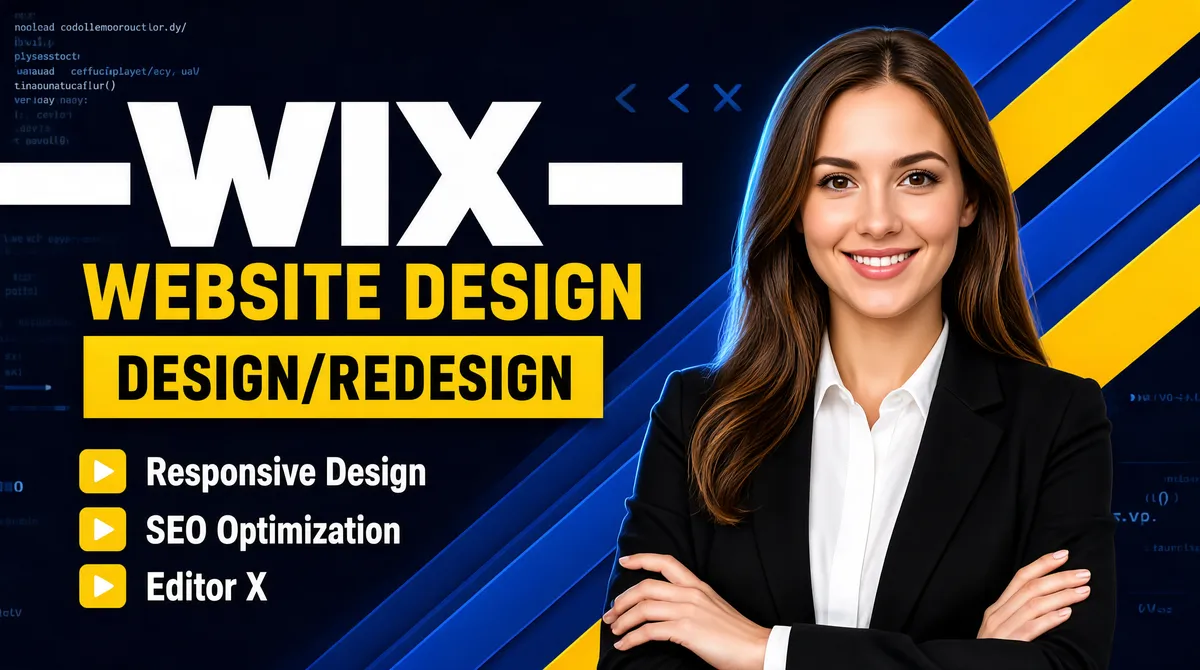 Wix Website Design Professional Gig Cover