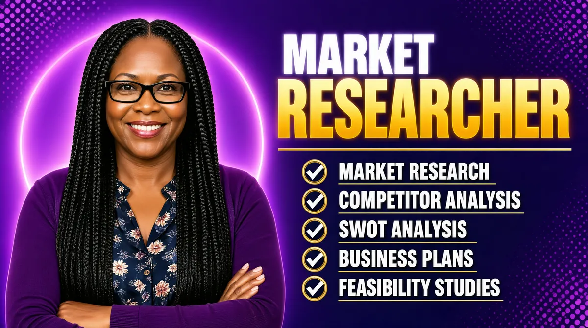 Market Research Professional Gig Cover
