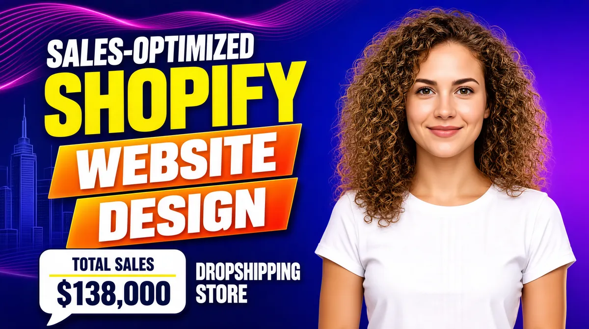 Shopify Sales Optimized Website Design