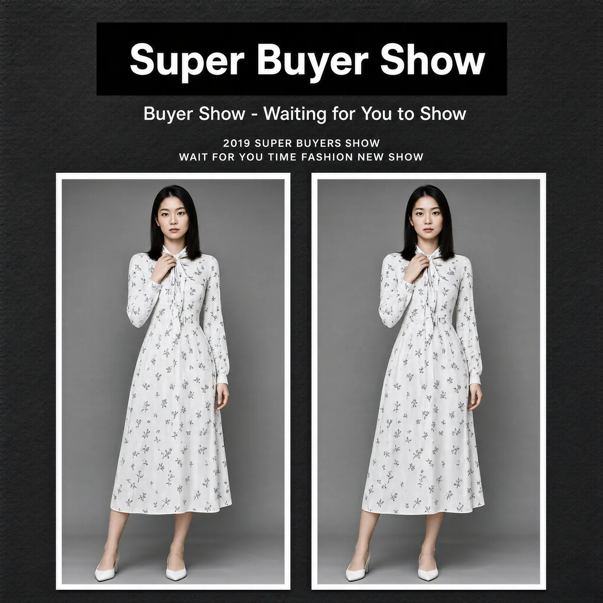 Monochrome Buyer Show Editorial