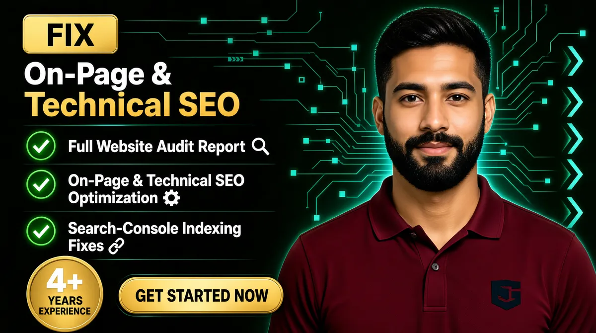 Fix Your SEO — Professional Gig Cover