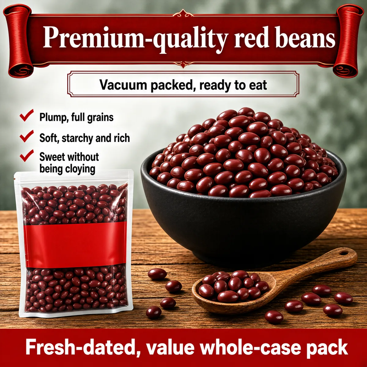 Premium Red Beans Product Shot