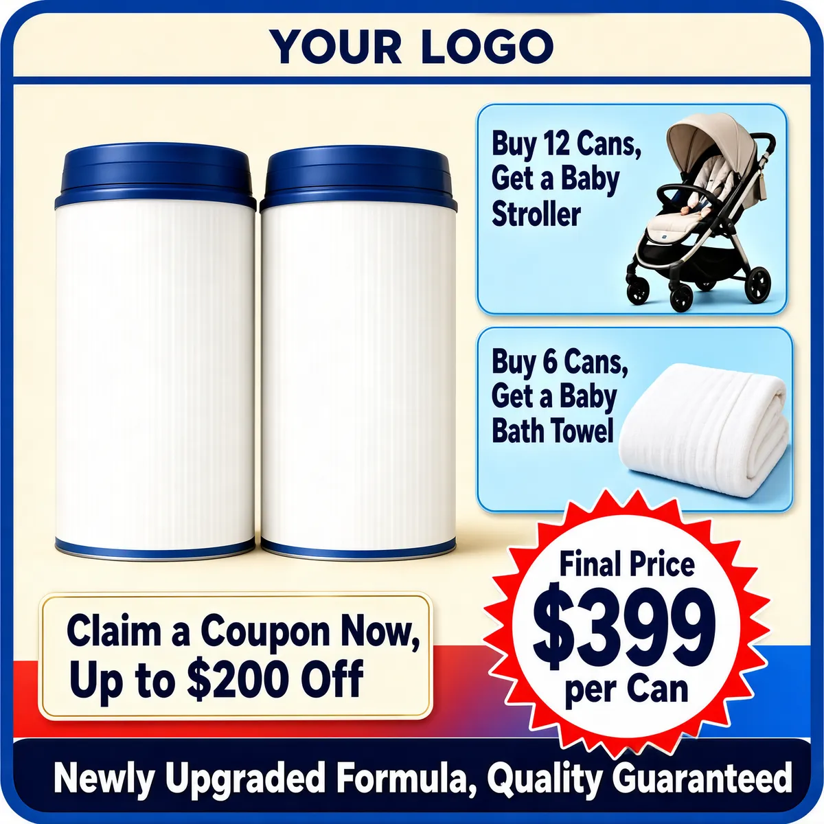 Baby Formula Gift Bundle Promo