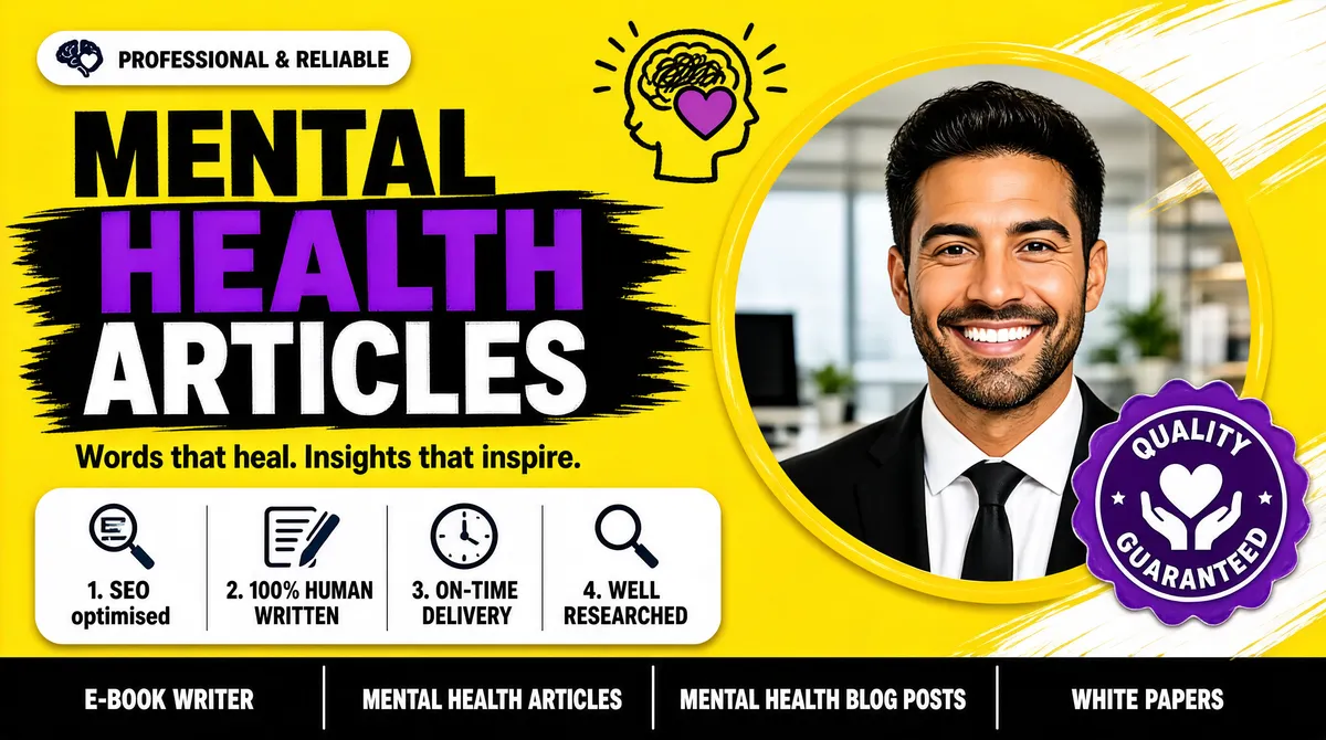 Professional Mental Health Article Writer