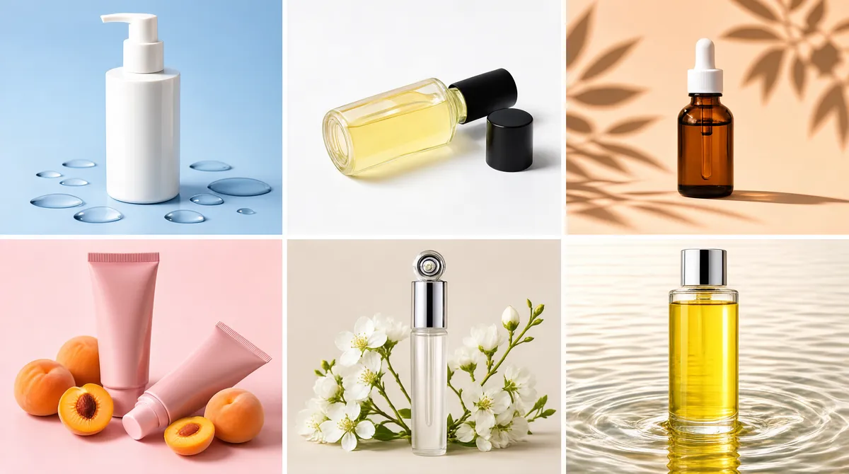 Premium Skincare Product Grid