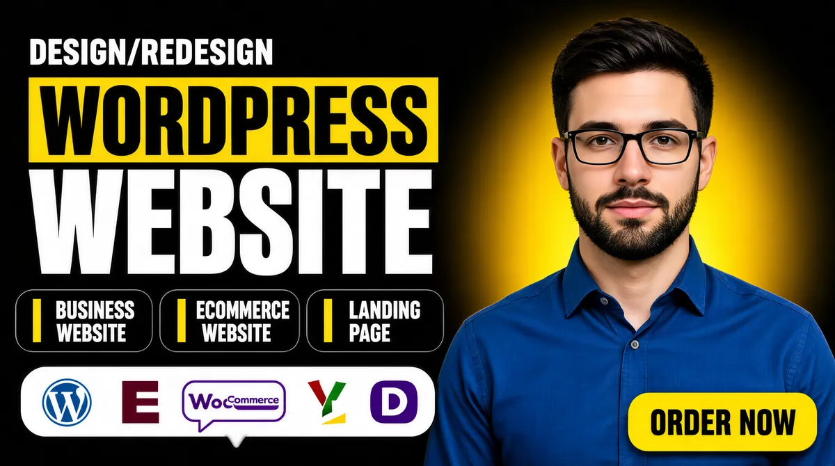 Professional WordPress Website Design Service Banner