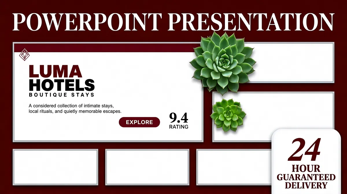 PowerPoint Presentation Gig Cover Template