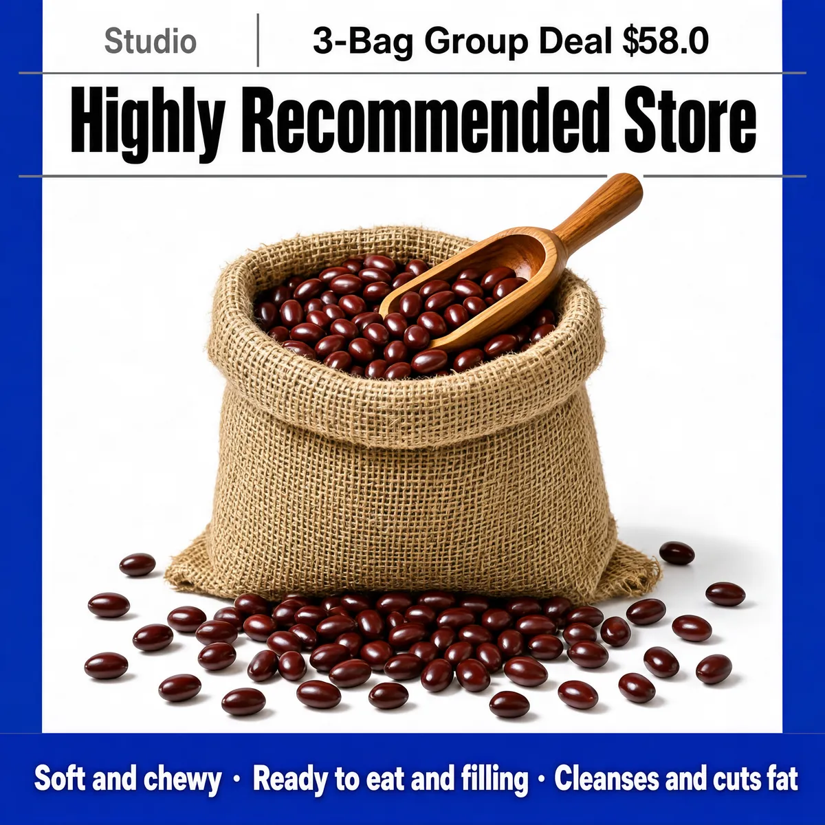 Adzuki Beans 3-Bag Group Deal